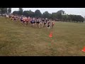 And the boys' race is on.