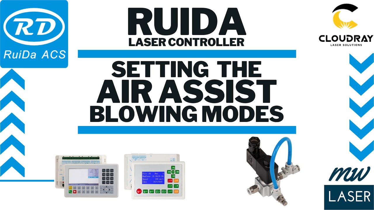 06] RuiDa Controller - Setting the Air Assist Blowing Modes