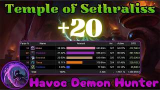 Temple of Sethraliss +20 | Aldrachi Havoc Demon Hunter