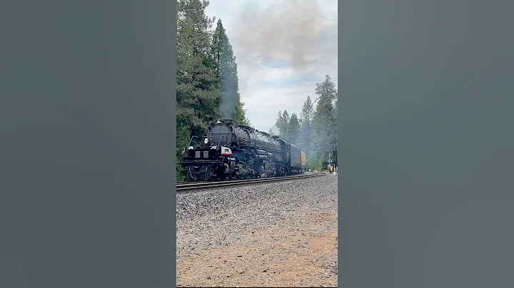 Union Pacific Big Boy 4014 Steam Engine on Donner Pass @ Alta!