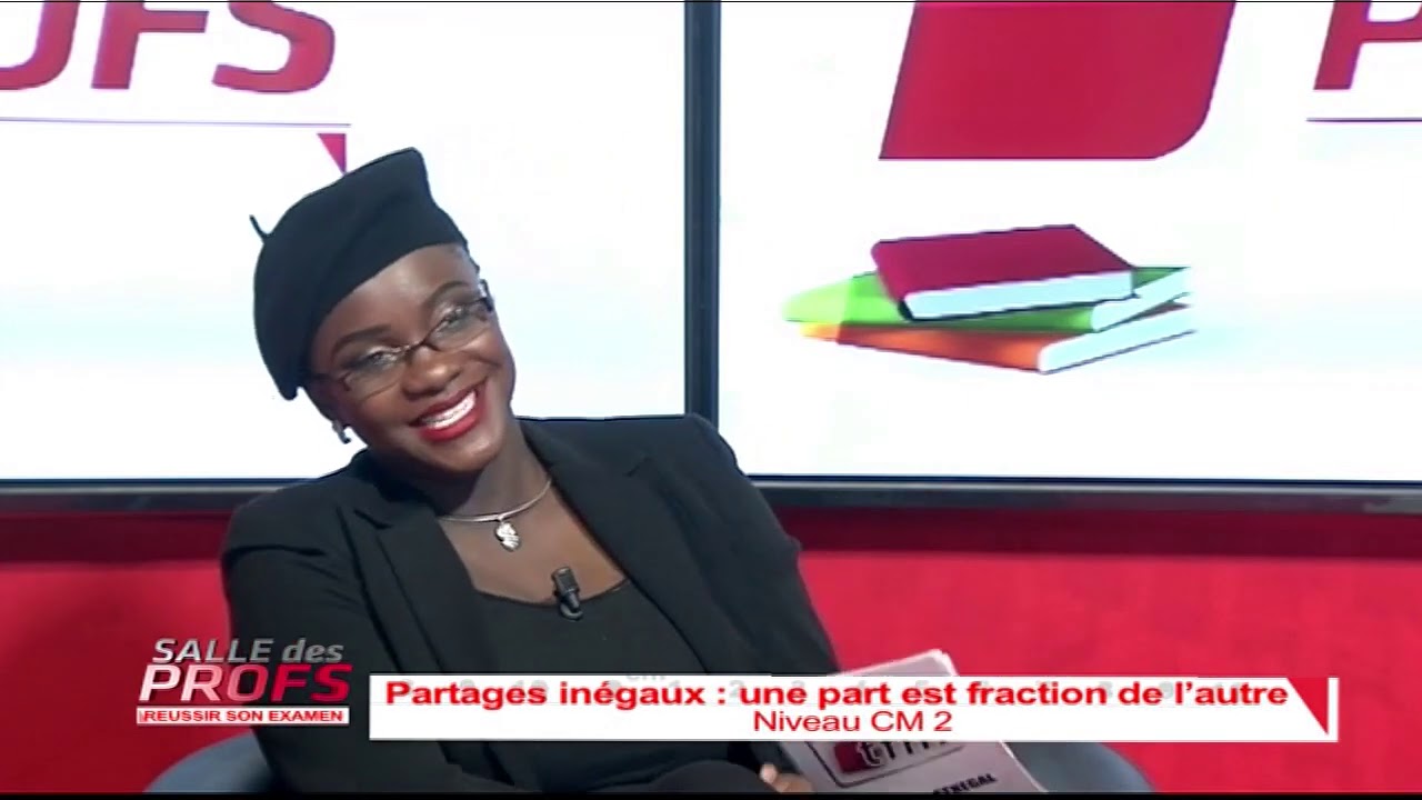 Cherif Gning - Partages Inégaux : Une part est fraction de l'autre - Niveau CM2 - 20 Juillet 2020