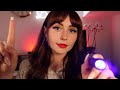 ASMR Cranial Nerve Examination (Close up Medical Personal Attention)