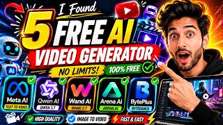 I Found 5 Free Ai Video Generator ||AI Flobotech || Top best AI Video generator