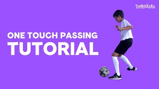 One Touch Passing Tutorial on TopTekkers ⚽️📱 screenshot 2