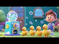Five Little Ducks and the Bubble Machine | Nursery Rhymes &amp; Kids Songs