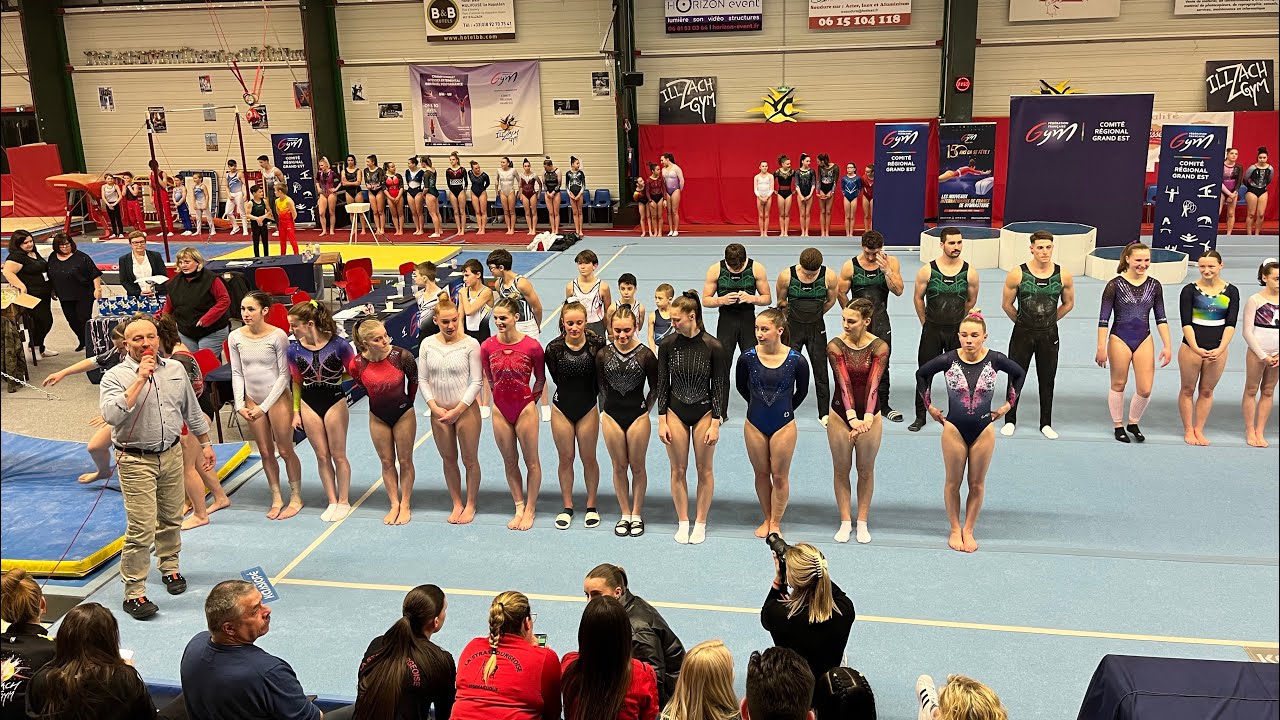 Championnat du Grand Est 2023 à ILLZACH en individuel performance Nationale FFG GAF