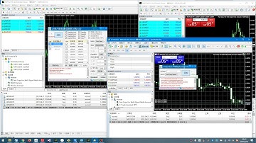 MT4-MT5跟单EA功能演示(多信号源多接收端,高效多功能面板)