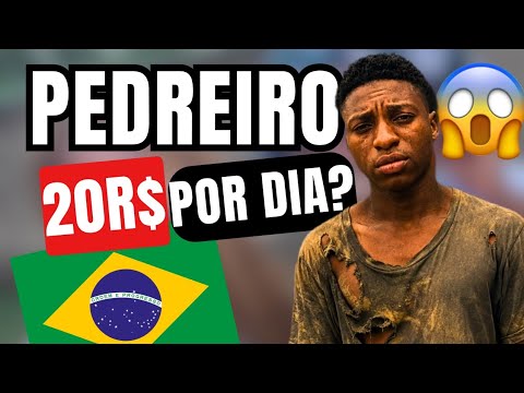 20 REAS POR DIA? PEDREIROS NO BRASIL SÃO RICO EM MOÇAMBIQUE