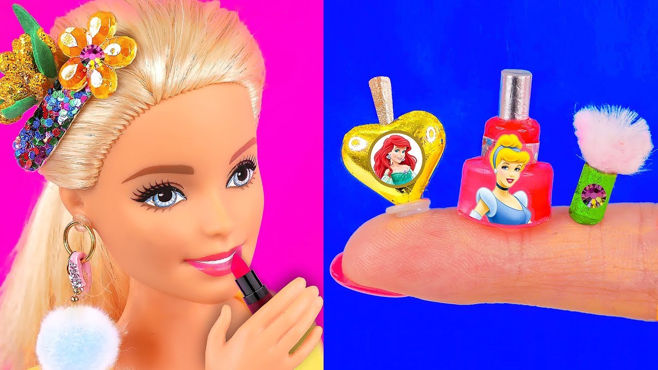 5 MINUTE CRAFTS AND DIY FOR BARBIE 