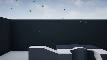 Ue4 Falling leaf particle