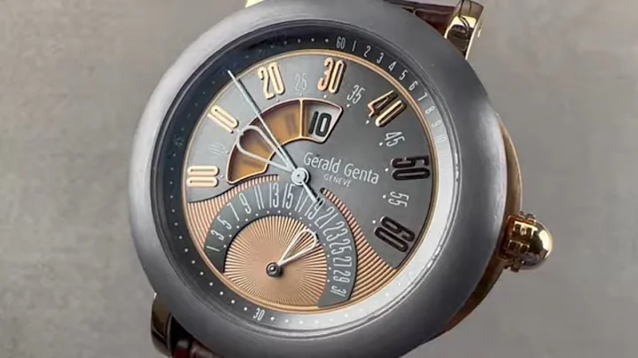 Gerald Genta Arena BiRetro Sport Tantalum Gold BSP...