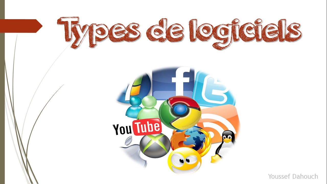 Quels sont les types de logiciels ? 