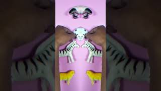 Fun &amp; Satisfying Animal Figure Anomaly! 🦒🦁 #shorts #animals #trending