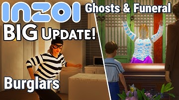 Another HUGE inZOI Update: Ghosts, Burglars, Funerals, & More!