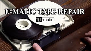 U matic Tape Repair Profile