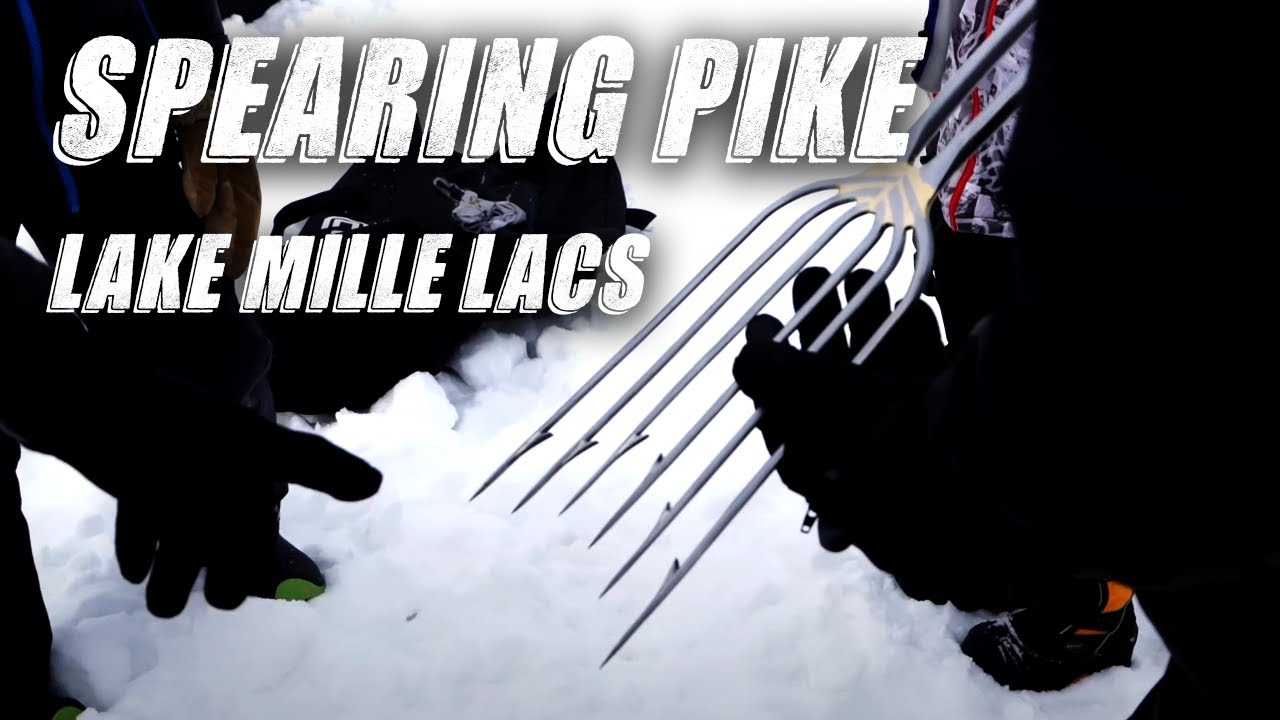 Dark House Spearing Pike on Lake Mille Lacs Why We Fish YouTube
