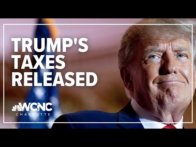 ⁣6 years of Trump's taxes released by Congress