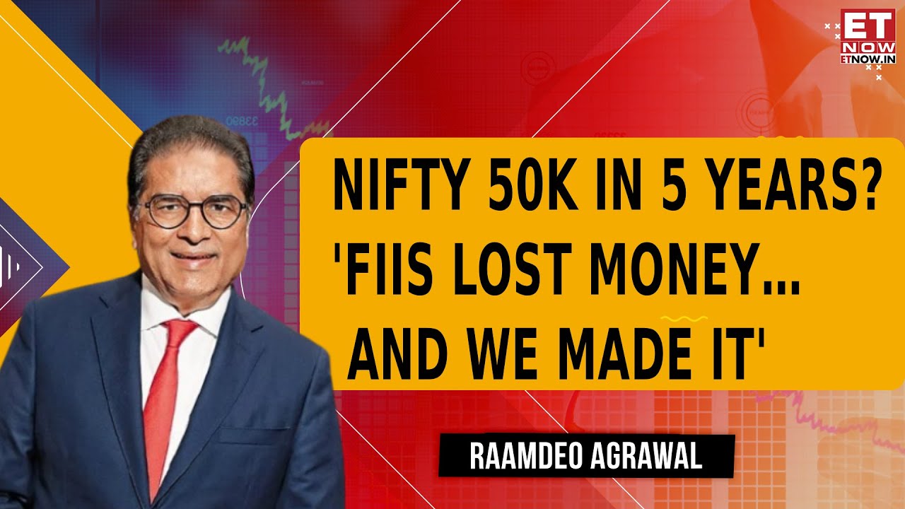 The Interview With Raamdeo Agrawal: Can Nifty Hit 50,000 in 5 Years? | Views On FIIs, Q-Comm & More