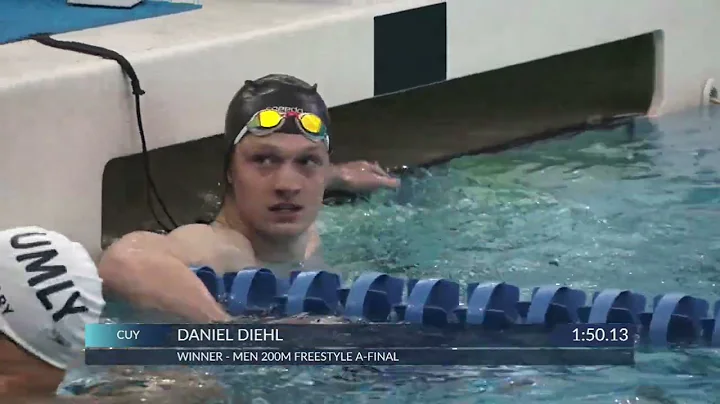 Men's 200 Free Daniel Deihl A Final | 2022 YMCA Lo...