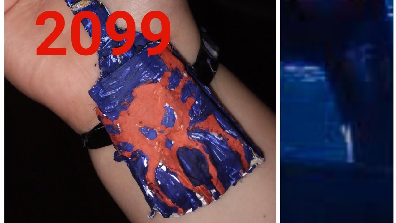 туториал га веб-шутер человека паука 2099 года - YouTube