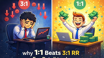 Why 1:1 RR Beats 3:1 RR For Retail Traders 