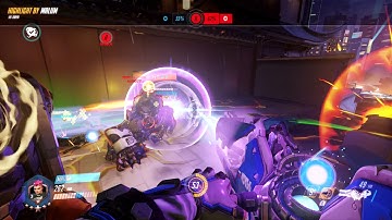 Zarya Highlight - Lijang Tower Double Bubble Trouble