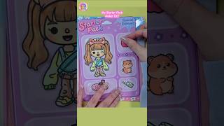 My Tocaboca Starter Pack Maker DIY #paperdiy #squishy