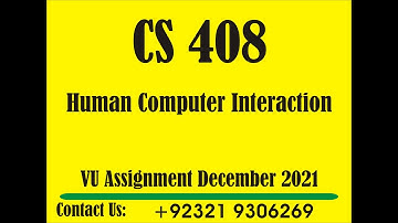 CS408 Assignment 2 Solution | CS 408 Assignment 2 Fall 2021 | Jobs 24 Hour