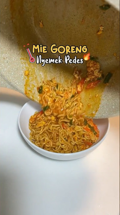 RECIPE FOR SPICY FRIED NOODLES, VERY DELICIOUS
