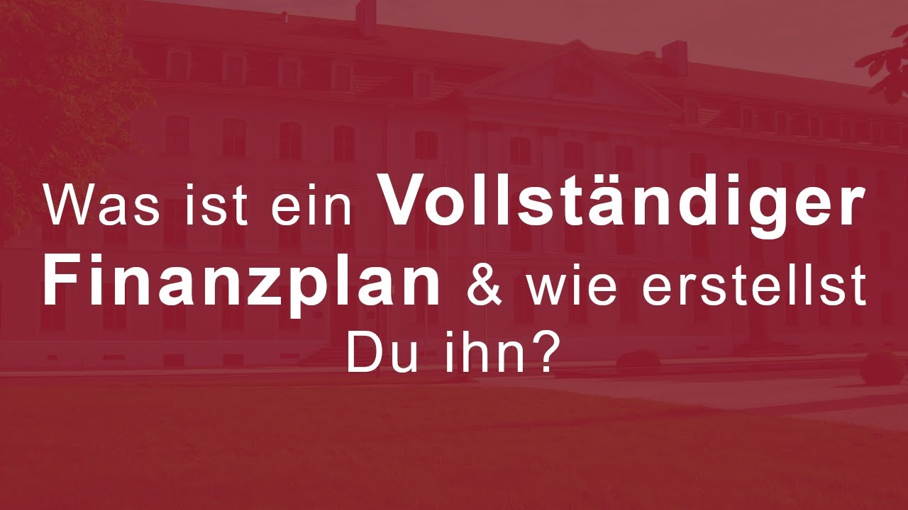 Vollständiger Finanzplan | Universität Greifswald