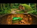 We Built the Ultimate Secret Underground Survival House with a Private Pool & Hobbit House on Top