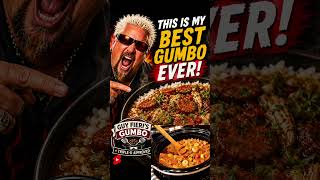 Greasy Spoon Crock Pot Showdown with Triple D's Guy's own Gumbo creation, cajun all the way South
