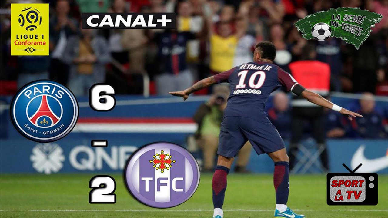 PSGToulouse 62  LE PREMIER MATCH DE NEYMAR AU PARC  Grand Format