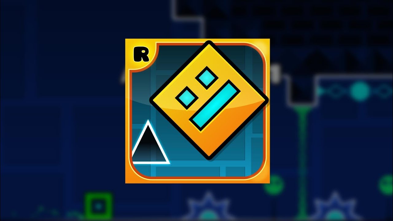 Playing geometry dash for the first time #geometrydash - YouTube