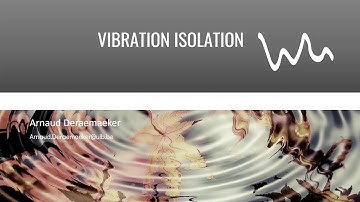 Vibration isolation