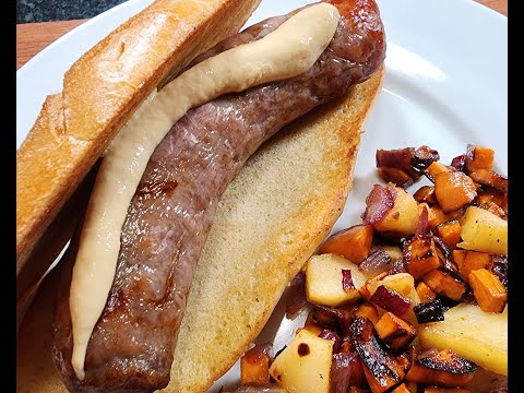 Salchicha Alemana Bratwurst #salchichas #salchicha