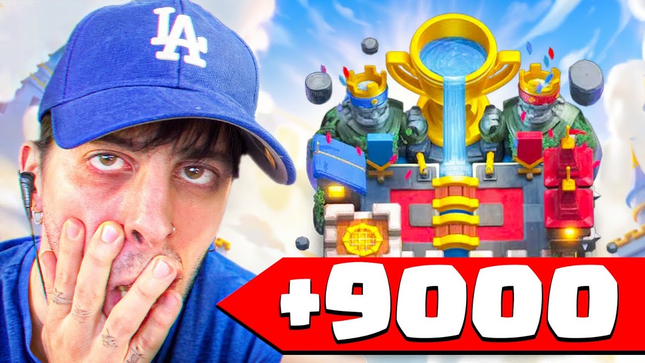 road to 10000 copas en Clash Royale 🏆