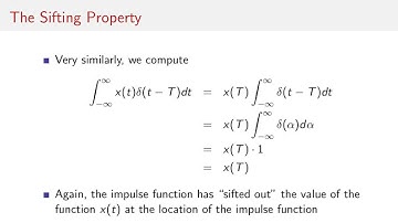The Continuous-Time Unit Impulse Function 3/4