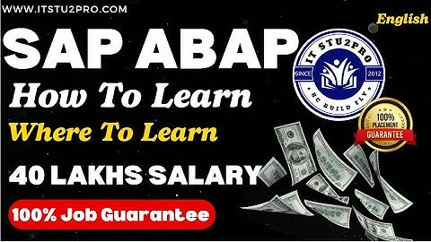 How To Become a SAP ABAP? | What about the Salary OF Sap Abap| Tamil | IT STU2PRO | BN Reviews