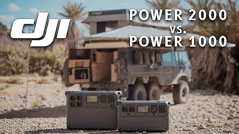 Which Portable Power Station is right for You? DJI Power 1000 v2 vs DJI Power 2000