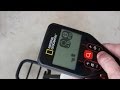 Minelab Go Find Metal Detector - National Geographic Pro - Ultra Light - Tutorial