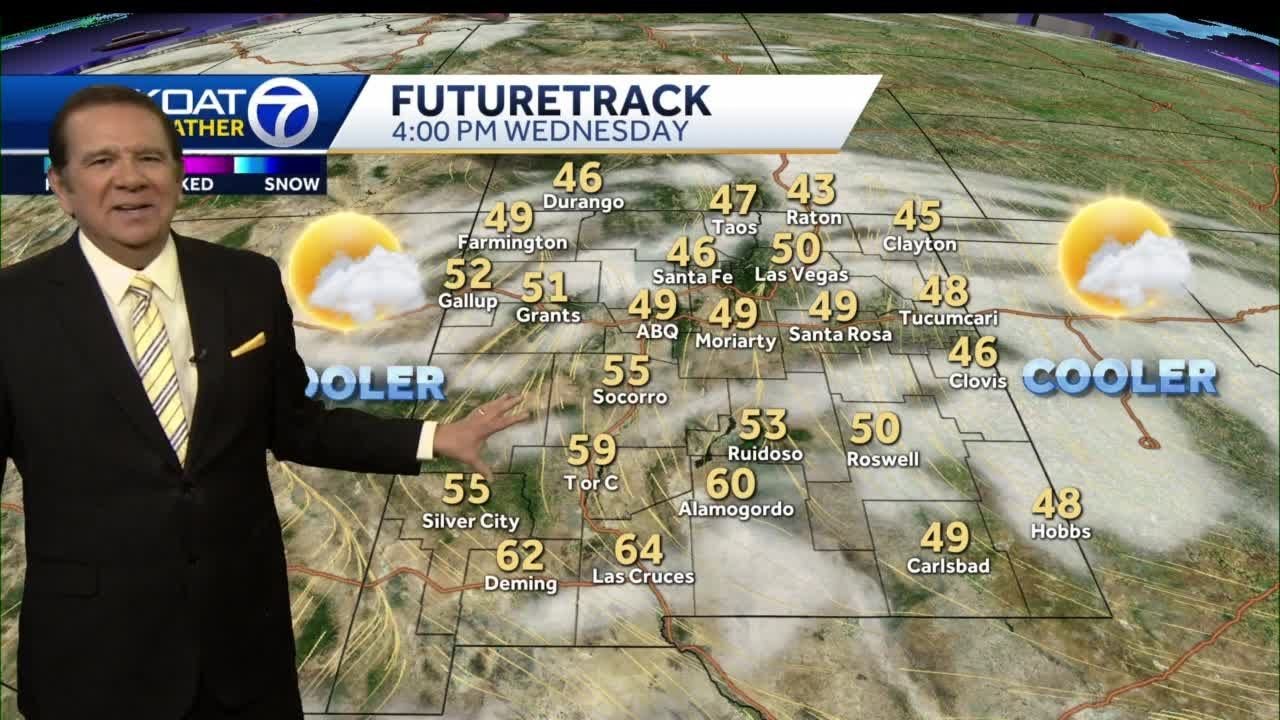 Cold mornings with scattered showers ahead - YouTube