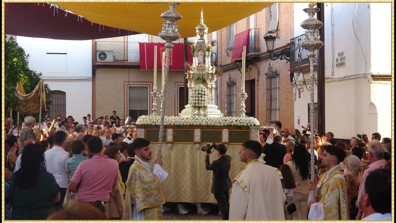4K - CORPUS CHRISTI OLIVARES 2024 BANDA LAS NIEVES