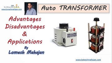 Lect 14 Advantage Disadvantage Application Autotransformer in Hindi by Lomesh Mahajan GTU 2 Sem Auto