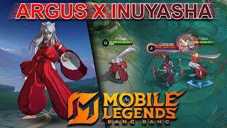Inuyasha | Argus Custom Skin Showcase | Mobile legends x Inuyasha screenshot 2