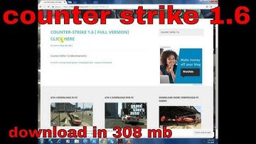 how to download counter strike 1.6 highly compressed