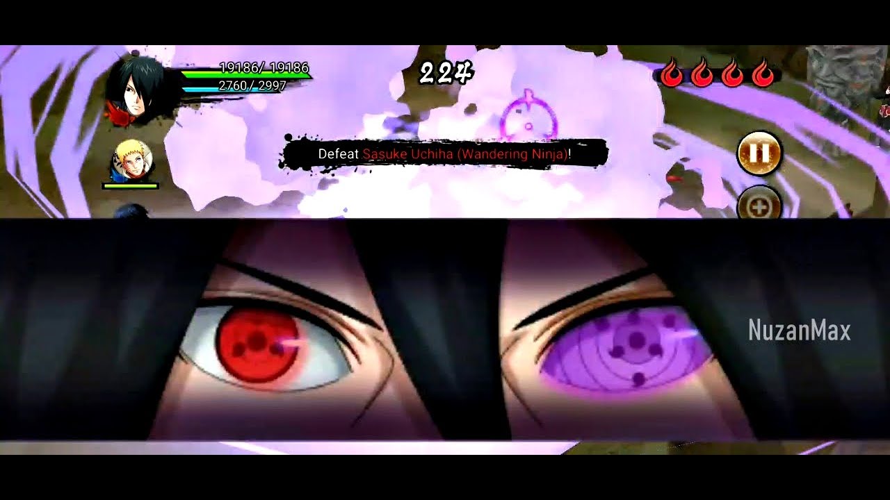 NxB NV: Sasuke (Wandering Ninja) Showcase | Attack Mission