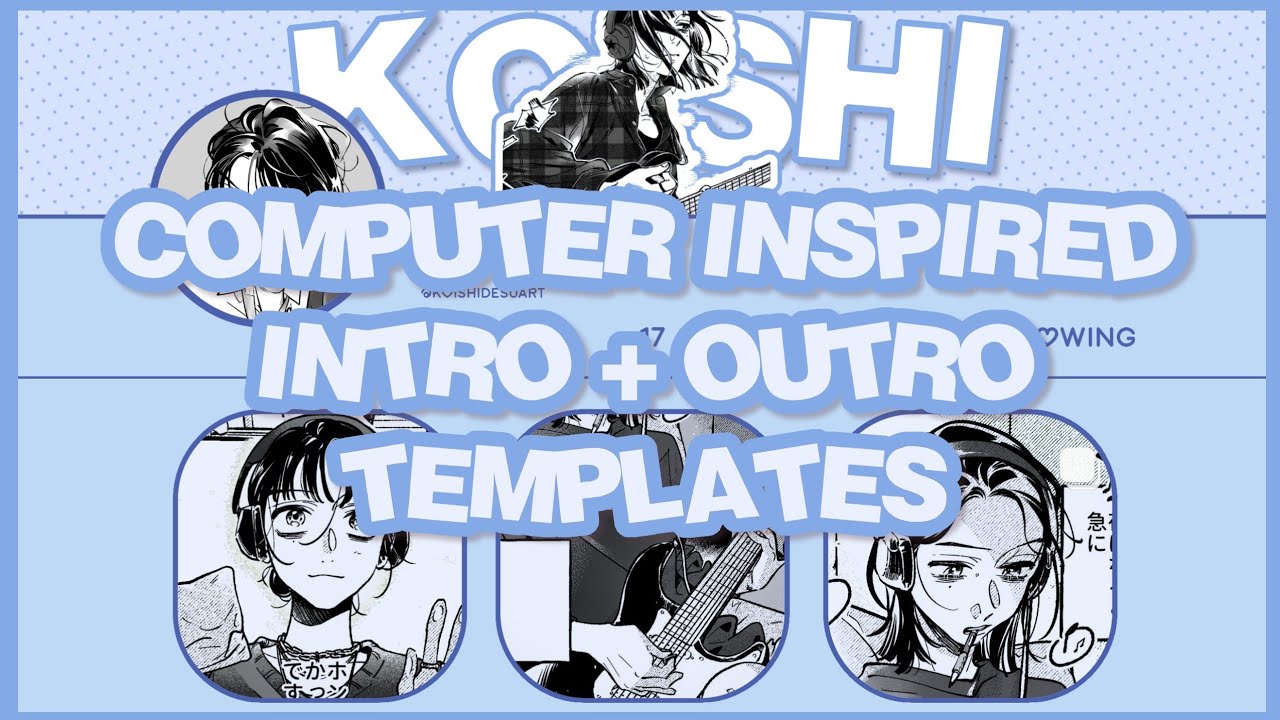 Desktop Outro computer inspired intro and outro templates // free to use - YouTube