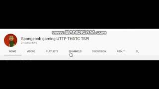 BAD USER ALERT: Spongebob gaming UTTP THDTC TSPl