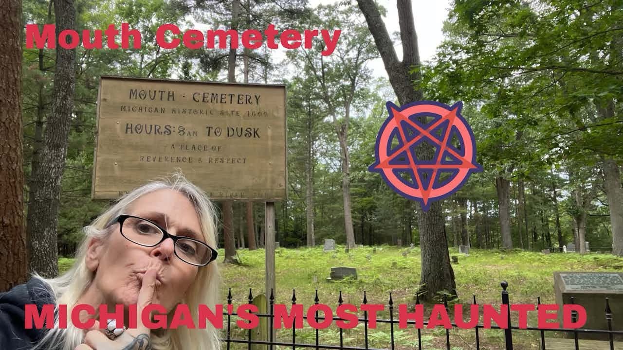 Mouth Cemetery, Montague MI #haunted #michigan